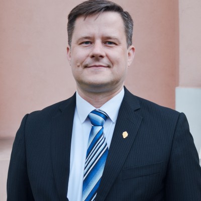 Sendraugių ateitininkų sąjungos pirmininkas Gediminas Plečkaitis